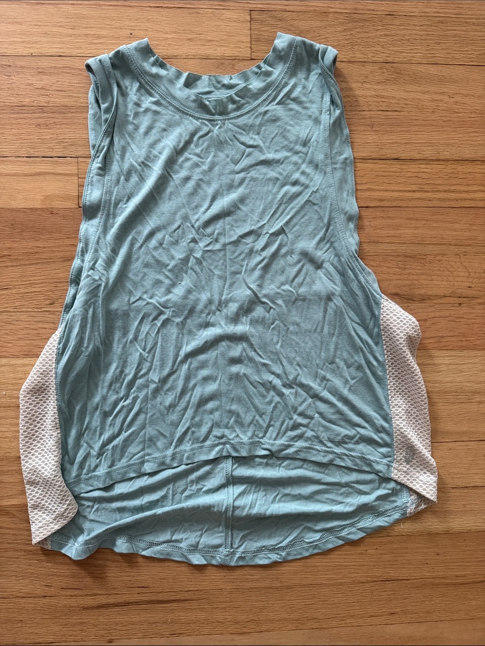 FP Movement by Free People Mint Green Tank with Mesh Sides